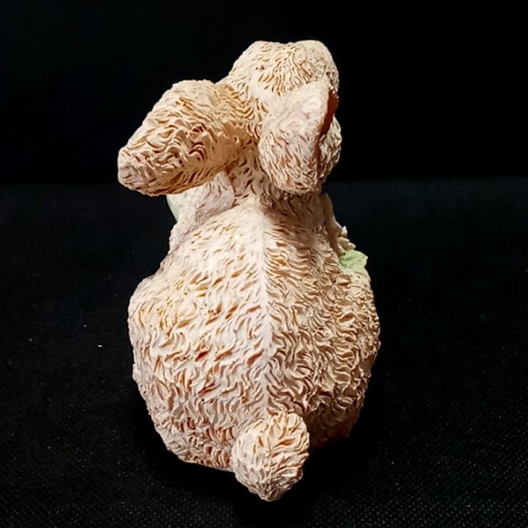 Vintage K's Collection "Bunny with Sunflowers" Resin Figurine - Picture 5 of 7